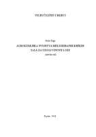 prikaz prve stranice dokumenta AGROKEMIJSKA SVOJSTVA MELIORIRANIH KRŠKIH  TALA ZA UZGOJ VINOVE LOZE