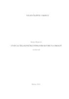 prikaz prve stranice dokumenta UTJECAJ ŽELJEZNIČKE INFRASTRUKTURE NA OKOLIŠ