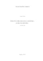 prikaz prve stranice dokumenta Poslovna organizacija i logistika - alokacija resursa