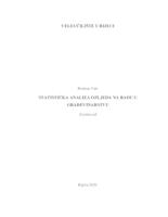 prikaz prve stranice dokumenta Statistička analiza ozljeda na radu u građevinarstvu