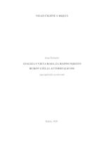 prikaz prve stranice dokumenta Analiza uvjeta rada za radno mjesto rukovatelja autodizalicom