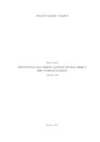 prikaz prve stranice dokumenta PREVENCIJA KAO MJERA ZAŠTITE OD MALARIJE U HRVATSKOJ I SVIJETU