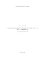 prikaz prve stranice dokumenta PRIMJENA INTELIGENTNIH TRANSPORTNIH SUSTAVA (ITS-A) U PROMETU