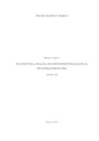 prikaz prve stranice dokumenta STATISTIČKA ANALIZA SIGURNOSNIH POKAZATELJA HŽ INFRASTRUKTURE