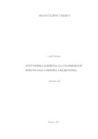 prikaz prve stranice dokumenta SOFTVERSKA RJEŠENJA ZA UNAPREĐENJE POSLOVANJA I ODNOSA S KLIJENTIMA
