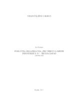 prikaz prve stranice dokumenta POSLOVNA ORGANIZACIJA „PIK VRBOVCA MESNE  INDUSTRIJE D. D.“ - REGIJA ZAPAD