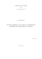 prikaz prve stranice dokumenta Analiza odnosa s javnošću na primjeru odabranog sportskog turnira