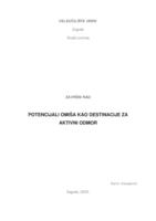 prikaz prve stranice dokumenta Potencijali Omiša kao destinacije za aktivni odmor