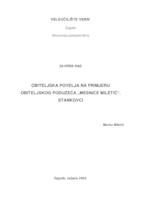 prikaz prve stranice dokumenta Obiteljska povelja na primjeru obiteljskog poduzeća Mesnice Miletić, Stankovci