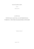 prikaz prve stranice dokumenta Potencijal razvoja avanturističkog turizma u Splitsko-dalmatinskoj županiji  
