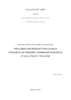 prikaz prve stranice dokumenta Procjena uspješnosti poslovanja poduzeća na primjeru odabranih poduzeća iz djelatnosti trgovine  