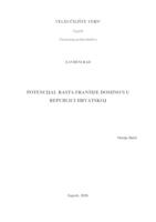 prikaz prve stranice dokumenta Potencijal rasta franšize Domino's u Republici Hrvatskoj