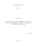 prikaz prve stranice dokumenta Aktivnosti i mjere usmjerene na razvoj enogastronomskog turizma na području Međimurske županije
