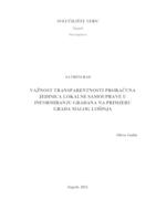 prikaz prve stranice dokumenta Važnost transparentnosti proračuna jedinica lokalne samouprave u informiranju građana na primjeru grada Malog Lošinja