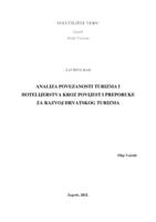 prikaz prve stranice dokumenta Analiza povezanosti turizma i hotelijerstva kroz povijest i preporuke za razvoj hrvatskog turizma 