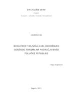 prikaz prve stranice dokumenta Mogućnost razvoja cjelogodišnjeg održivog turizma na području bivše Poljičke Republike 