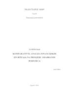 prikaz prve stranice dokumenta Komparativna analiza financijskih izvještaja na primjeru odabranih poduzeća  