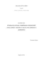 prikaz prve stranice dokumenta Studija slučaja: kampanja Ice Bucket Challenge i njezin utjecaj na odnose s javnošću  