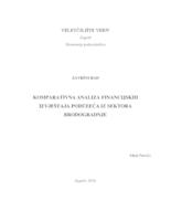 prikaz prve stranice dokumenta Komparativna analiza financijskih izvještaja poduzeća iz sektora brodogradnje
