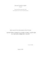 prikaz prve stranice dokumenta Komunikacijski plan Hrvatske agencije za okoliš i prirodu (HAOP)