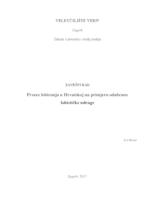 prikaz prve stranice dokumenta Proces lobiranja u Hrvatskoj na primjeru odabrane lobističke udruge