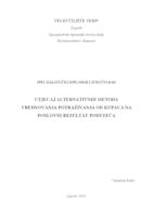 prikaz prve stranice dokumenta Utjecaj alternativnih metoda vrednovanja potraživanja od kupaca na poslovni rezultat poduzeća