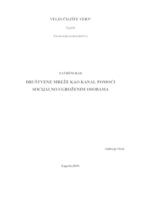 prikaz prve stranice dokumenta Društvene mreže kao kanal pomoći socijalno ugroženim osobama