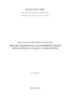 prikaz prve stranice dokumenta Analiza diversifikacije suvremene ponude hotelijerstva u svijetu i u Hrvatskoj