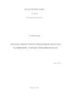 prikaz prve stranice dokumenta Analiza mogućnosti strateškog razvoja na primjeru tvrtke Vinkoprom d.o.o.