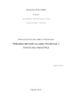 prikaz prve stranice dokumenta Primjena metode ciljanih troškova u tekstilnoj industriji  