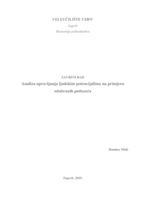 prikaz prve stranice dokumenta Analiza upravljanja ljudskim potencijalima na primjeru odabranih poduzeća