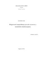 prikaz prve stranice dokumenta Mogućnost unapređenja ponude suvenira u turističkim destinacijama  