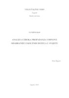 prikaz prve stranice dokumenta Analiza uzroka propadanja i obnove odabranih luksuznih hotela u svijetu