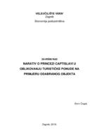prikaz prve stranice dokumenta Narativ o princezi Captislavi u oblikovanju turističke ponude na primjeru odabranog objekta