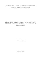 prikaz prve stranice dokumenta FIZIOLOGIJA SKELETNOG MIŠIĆA