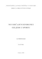 prikaz prve stranice dokumenta NEUOBIČAJENI SINDROMI I OZLJEDE U SPORTU