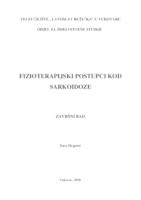 prikaz prve stranice dokumenta FIZIOTERAPIJSKI POSTUPCI KOD SARKOIDOZE