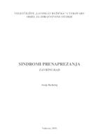 prikaz prve stranice dokumenta SINDROMI PRENAPREZANJA