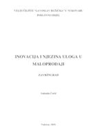 prikaz prve stranice dokumenta INOVACIJA I NJEZINA ULOGA U MALOPRODAJI