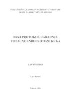 prikaz prve stranice dokumenta BRZI PROTOKOL UGRADNJE TOTALNE ENDOPROTEZE KUKA