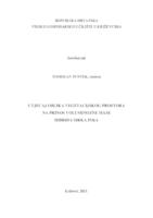 prikaz prve stranice dokumenta UTJECAJ OBLIKA VEGETACIJSKOG PROSTORA NA PRINOS VOLUMINOZNE MASE HIBRIDA SIRKA INKA