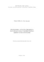prikaz prve stranice dokumenta EKONOMSKA ANALIZA PROJEKTA NAVODNJAVANJA U KOPRIVNIČKOKRIŽEVAČKOJ ŽUPANIJI