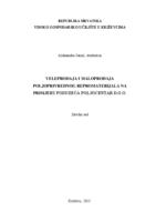 prikaz prve stranice dokumenta VELEPRODAJA I MALOPRODAJA POLJOPRIVREDNOG REPROMATERIJALA NA PRIMJERU PODUZEĆA POLJOCENTAR D.O.0.