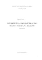 prikaz prve stranice dokumenta INTERKULTURALNA KOMUNIKACIJA I SUŽIVOT NARODA NA BALKANU