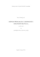 prikaz prve stranice dokumenta ODNOS PROGRAMA VJERNOSTI I ODANOSTI KUPACA