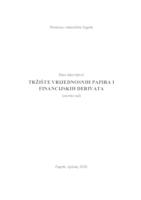 prikaz prve stranice dokumenta TRŽIŠTE VRIJEDNOSNIH PAPIRA I FINANCIJSKIH DERIVATA