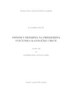 prikaz prve stranice dokumenta ODNOSI S MEDIJIMA NA PRIMJERIMA SVEĆENIKA KATOLIČKE CRKVE