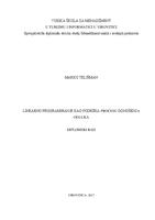 prikaz prve stranice dokumenta LINEARNO PROGRAMIRANJE KAO PODRŠKA PROCESU  DONOŠENJA ODLUKA