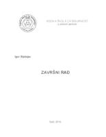 prikaz prve stranice dokumenta Utjecaj parametara radnog okoliša na sigurnost i zaštitu zdravlja na radu 