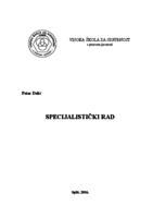 prikaz prve stranice dokumenta Uvođenje sustava upravljanja okolišem prema normi ISO 14001:2004 u HE Ðale